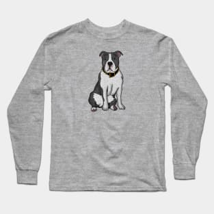 Handsome Pitbull Long Sleeve T-Shirt